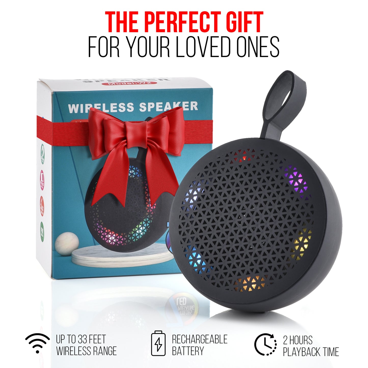 Water Resistant Bluetooth Shower Speaker